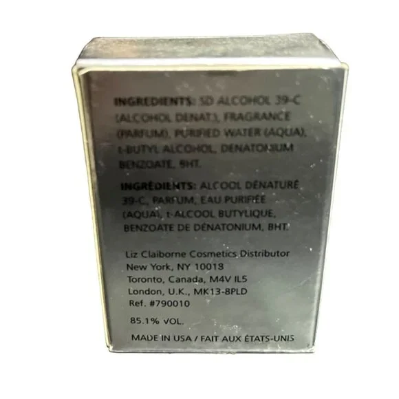 Claiborne Sport Cologne Men Liz Claiborne .18 oz/5.3 ml Collectible Miniature - Picture 4 of 5